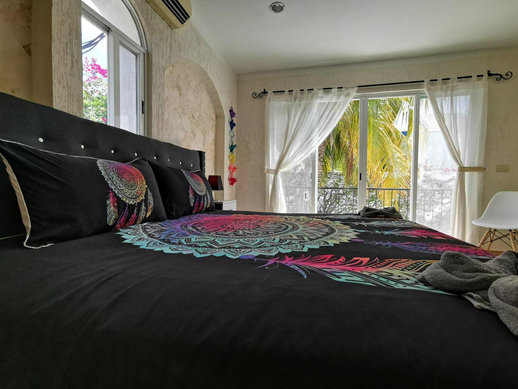 Beautiful & Cozy Near Beach Apartment Pool & Kingsize Bed Канкун Номер фото