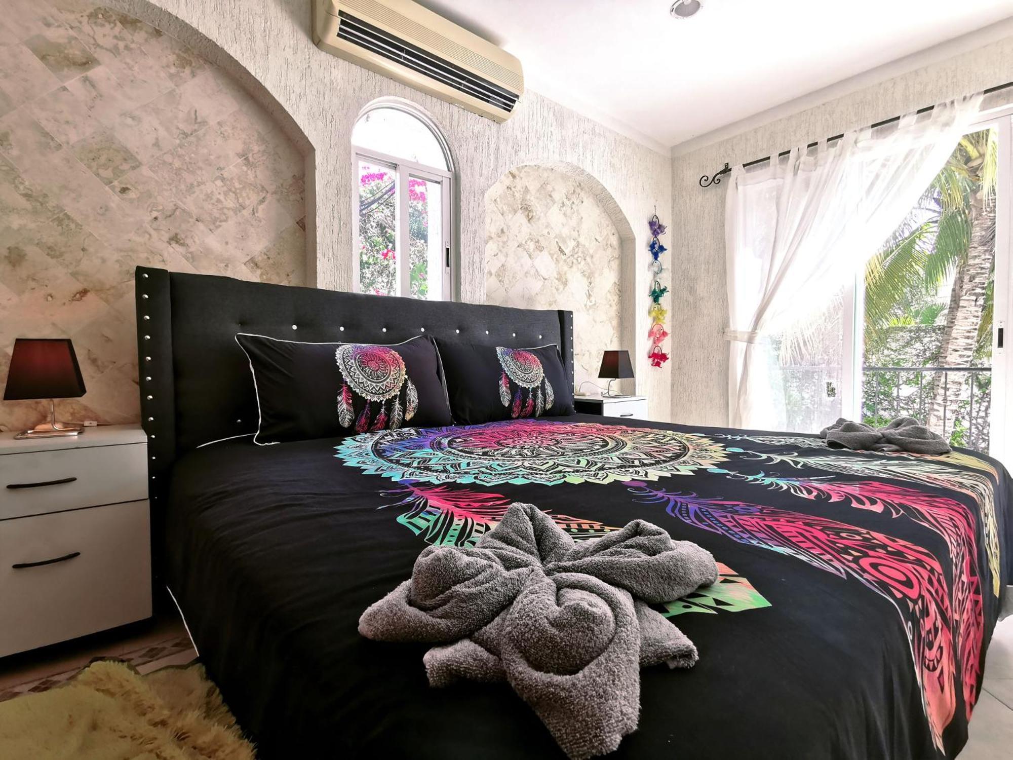 Beautiful & Cozy Near Beach Apartment Pool & Kingsize Bed Канкун Номер фото