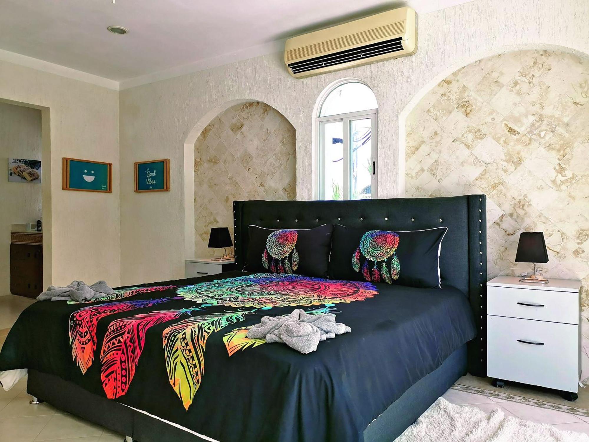 Beautiful & Cozy Near Beach Apartment Pool & Kingsize Bed Канкун Номер фото