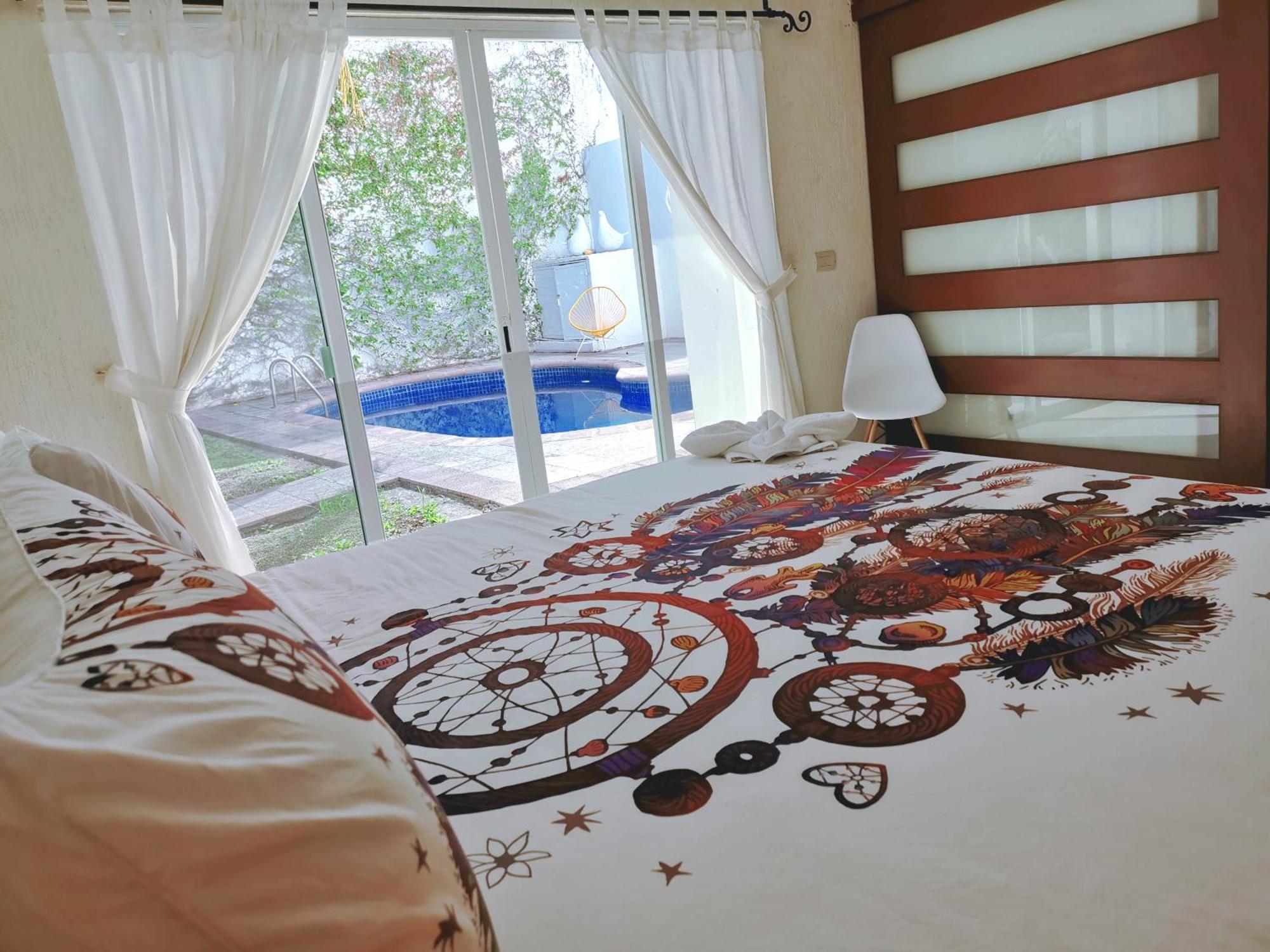 Beautiful & Cozy Near Beach Apartment Pool & Kingsize Bed Канкун Номер фото
